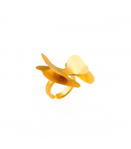 Uniquely shaped ring.