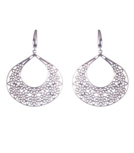 Silver plated earrings
