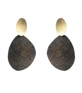 patina earrings