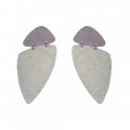 patina earrings