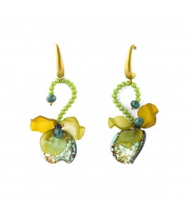 Handmade Murano drop earrings