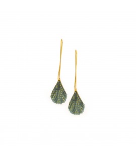 Drop Swarovski crystals earrings